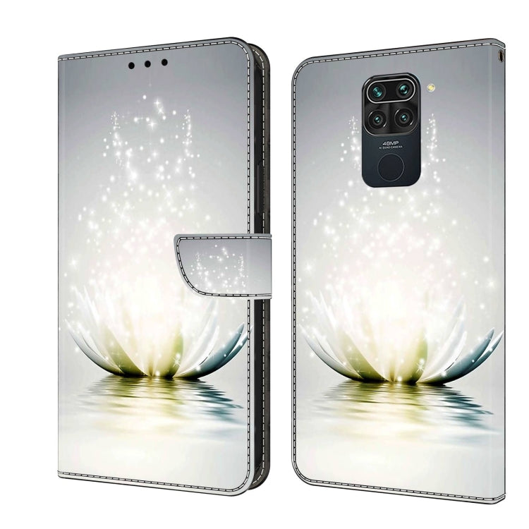Bifold wallet phone case with sparkling white flower design on light gray