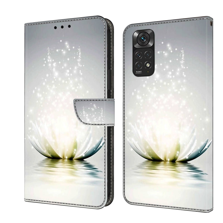 Light gray phone wallet case with glowing flower splash design and flip cover