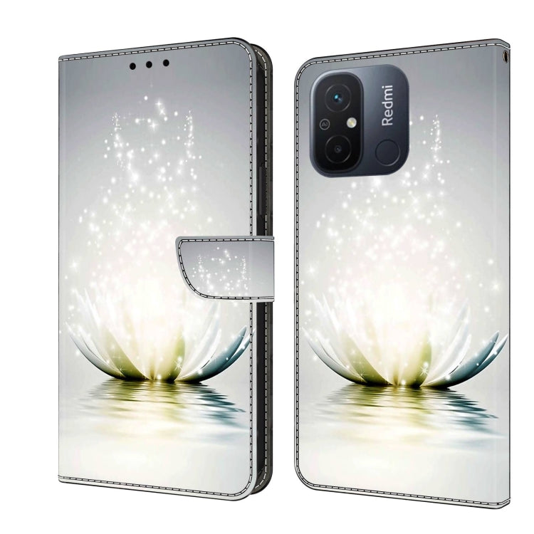 Shockproof leather wallet phone case with white glowing flower 3D design and flip cover