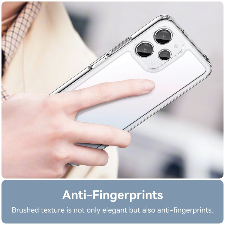 Clear phone case with camera cutouts and slim protective sides