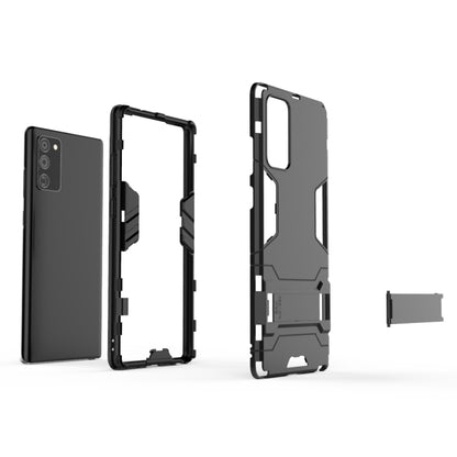 Black and light gray rugged phone cases with cutouts and raised protective edges