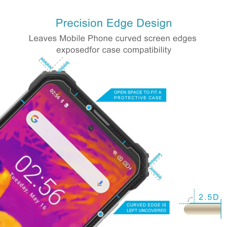 2.5D curved tempered glass screen protector for phone screen edge coverage