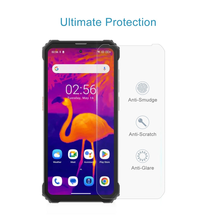 Tempered glass screen protector film with anti-smudge, anti-scratch, anti-glare