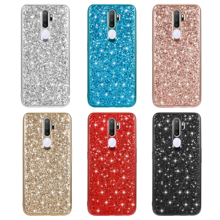 Glitter TPU phone case set in silver, blue, rose gold, gold, red, black