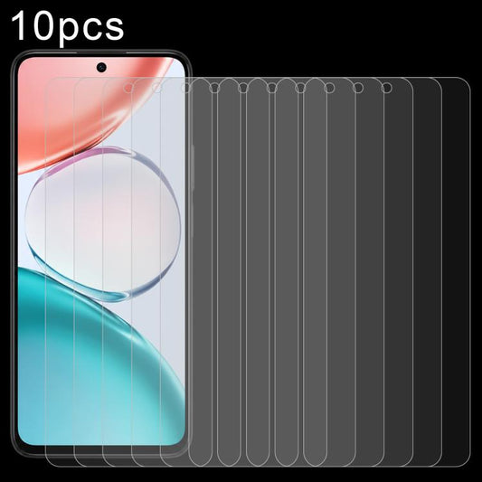 10-pack clear 2.5D tempered glass screen protector film, 9H, phone front cover