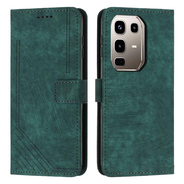 Skin Feel Stripe Pattern Leather Phone Case with Lanyard, For Infinix Hot 70 Pro 5G, For Infinix Hot 70 5G, For Infinix Note Edge 5G, For Infinix Smart 20 4G, For Infinix Note 60 / 60 Pro 5G, For Infinix Hot 60 4G / Hot 60i 4G, For Infinix Hot 60 Pro+ ...