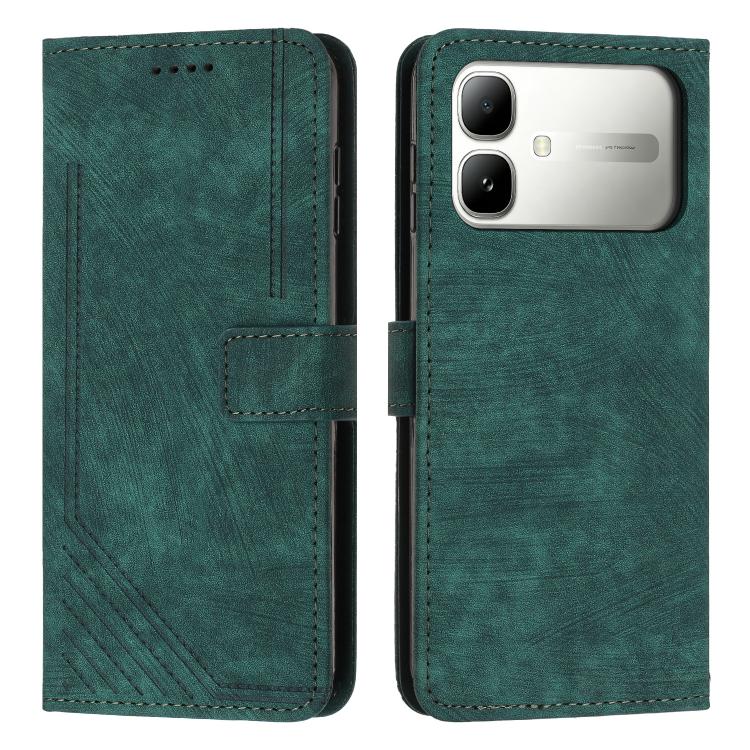 Skin Feel Stripe Pattern Leather Phone Case with Lanyard, For Infinix Hot 70 Pro 5G, For Infinix Hot 70 5G, For Infinix Note Edge 5G, For Infinix Smart 20 4G, For Infinix Note 60 / 60 Pro 5G, For Infinix Hot 60 4G / Hot 60i 4G, For Infinix Hot 60 Pro+ ...