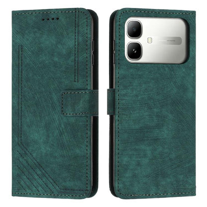 Skin Feel Stripe Pattern Leather Phone Case with Lanyard, For Infinix Hot 70 Pro 5G, For Infinix Hot 70 5G, For Infinix Note Edge 5G, For Infinix Smart 20 4G, For Infinix Note 60 / 60 Pro 5G, For Infinix Hot 60 4G / Hot 60i 4G, For Infinix Hot 60 Pro+ ...