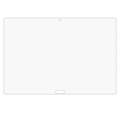 Clear tempered glass screen protector sheet with rounded corners
