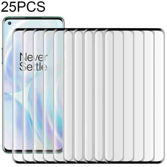 25-piece 3D curved tempered glass screen protectors, full-screen coverage