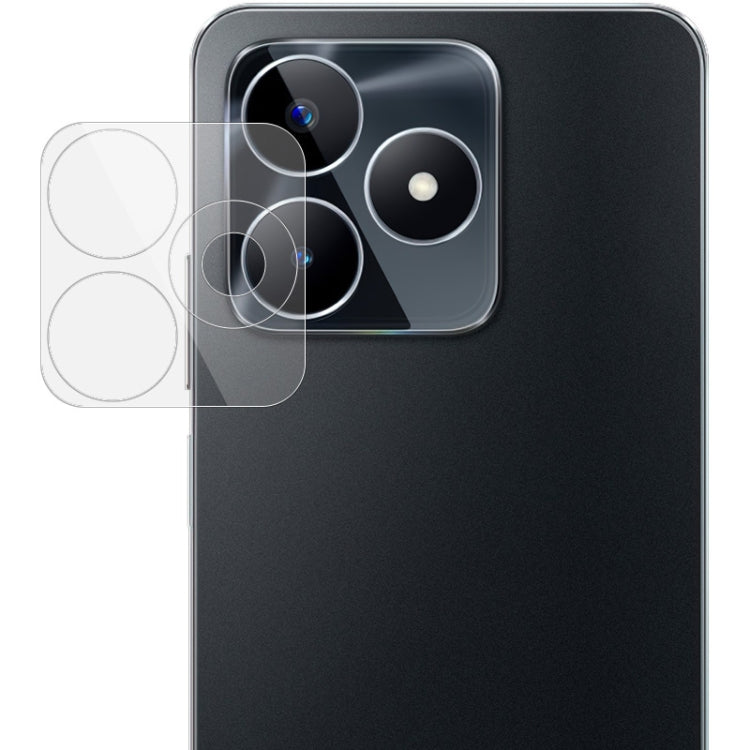 Integrated glass lens film for smartphone camera lenses, clear protective cover set
