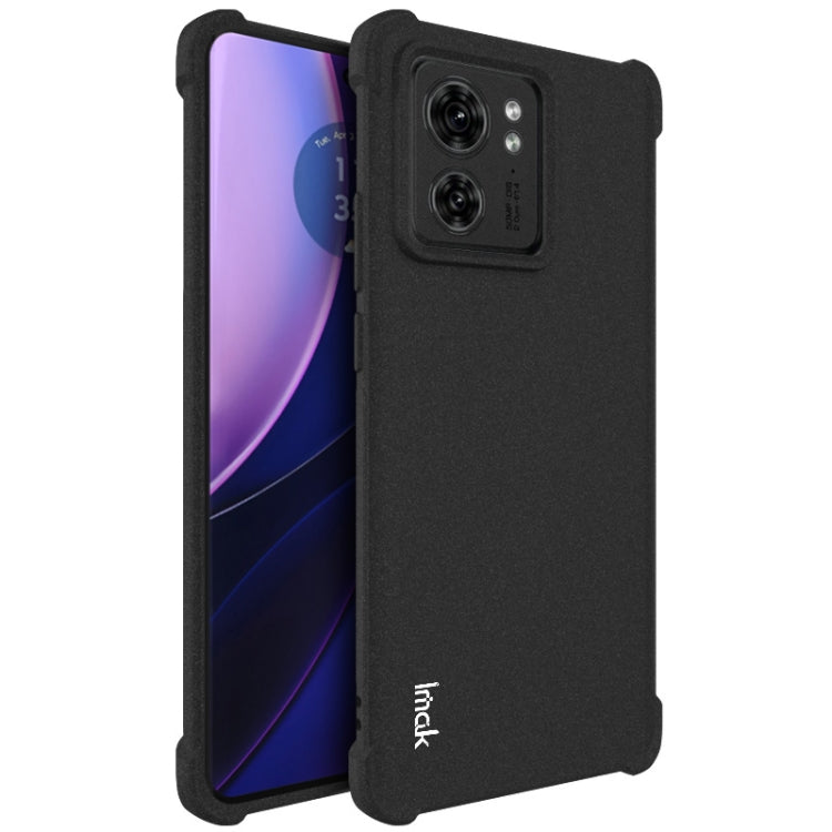 Matte black TPU phone case with dual camera cutout and fitted side edges