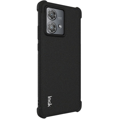 Matte black TPU phone case with built-in camera opening and grippy texture