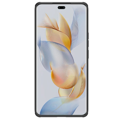 NILLKIN magnetic phone case with black frame and front lip, for Honor 90 Pro