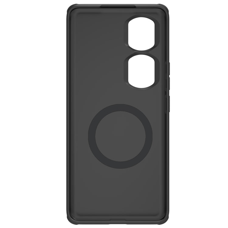 NILLKIN magnetic phone case, dark back with dual camera cutouts and circular ring