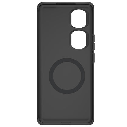 NILLKIN magnetic phone case, dark back with dual camera cutouts and circular ring