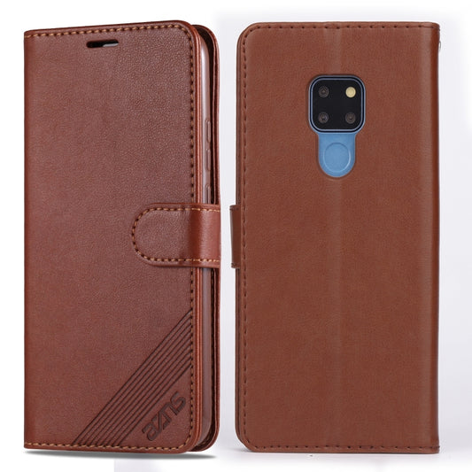 Brown leather horizontal flip phone case with card slot panel and cutout for camera
