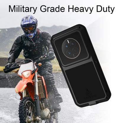 Black heavy-duty waterproof phone case with camera guard and rugged backplate