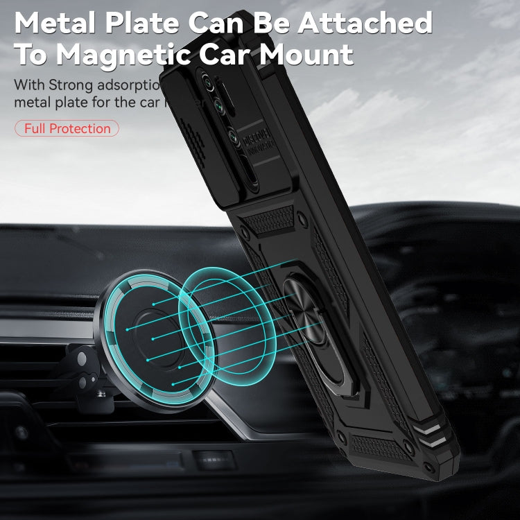 Sliding Camshield Holder Phone Case, For Xiaomi Redmi Note 8 Pro