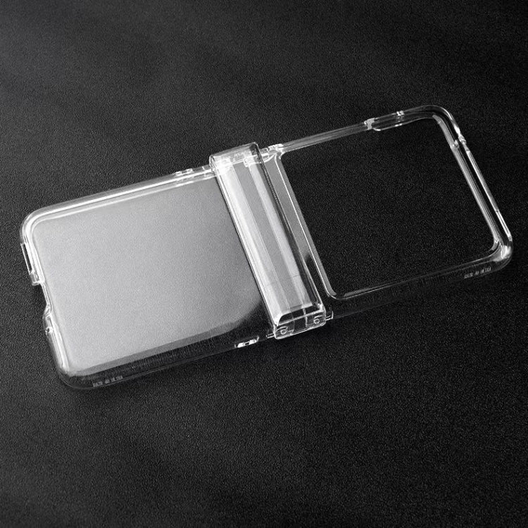 Full Coverage PC Transparent Shockproof Protective Phone Case, For Motorola Razr 40 Ultra