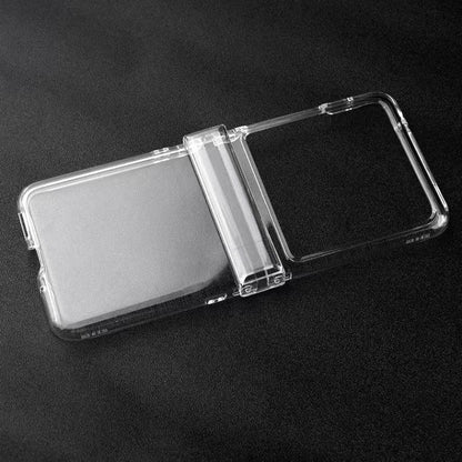 Full Coverage PC Transparent Shockproof Protective Phone Case, For Motorola Razr 40 Ultra