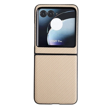 Weave Texture PC Phone Case, For Motorola Razr 50, For Motorola Razr 40 Ultra / Razr 2023