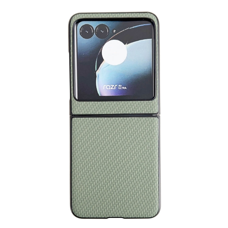 Weave Texture PC Phone Case, For Motorola Razr 50, For Motorola Razr 40 Ultra / Razr 2023