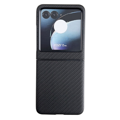 Weave Texture PC Phone Case, For Motorola Razr 50, For Motorola Razr 40 Ultra / Razr 2023