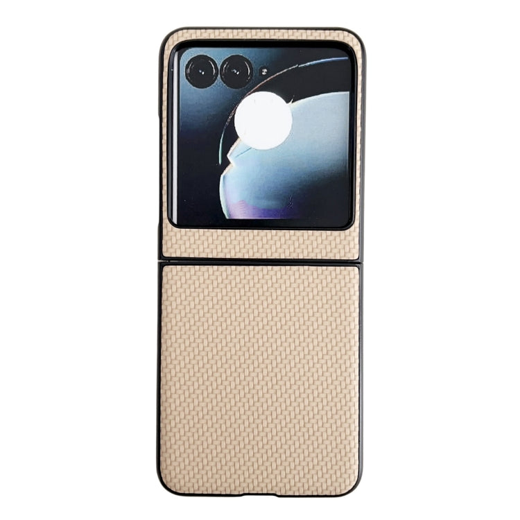 Weave Texture PC Phone Case, For Motorola Razr 50, For Motorola Razr 40 Ultra / Razr 2023