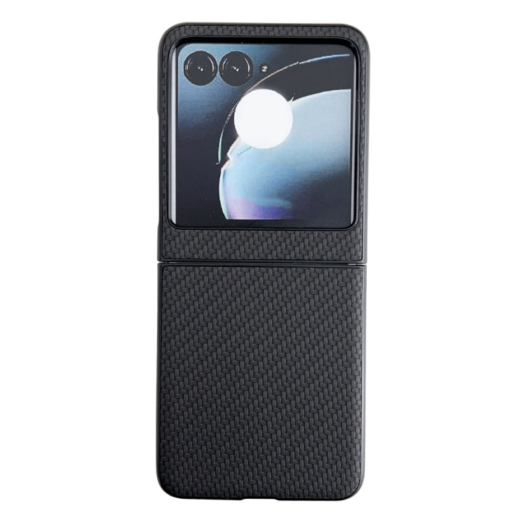 Weave Texture PC Phone Case, For Motorola Razr 50, For Motorola Razr 40 Ultra / Razr 2023