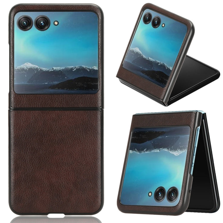 Litchi Texture Back Cover Phone Case, For Motorola Razr 50 Ultra, For Motorola Razr 50, For Motorola Moto Razr 40, For Motorola Moto Razr 40 Ultra