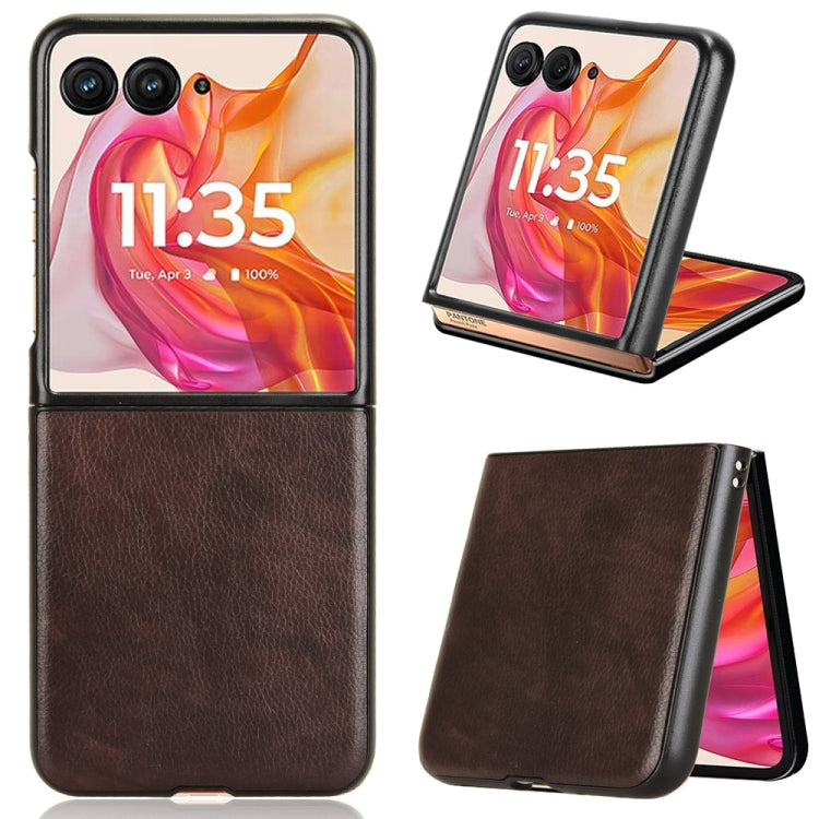 Litchi Texture Back Cover Phone Case, For Motorola Razr 50 Ultra, For Motorola Razr 50, For Motorola Moto Razr 40, For Motorola Moto Razr 40 Ultra