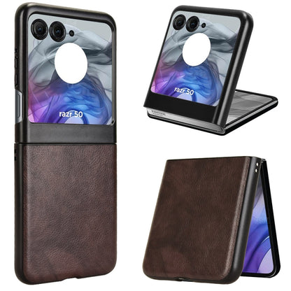 Litchi Texture Back Cover Phone Case, For Motorola Razr 50 Ultra, For Motorola Razr 50, For Motorola Moto Razr 40, For Motorola Moto Razr 40 Ultra