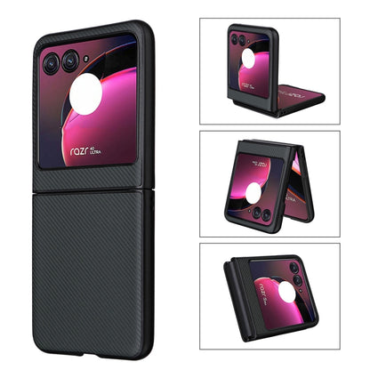 PU Leather PC Phone Case, For Motorola Razr 60 Ultra, For Motorola Moto Razr 50 Ultra, For Motorola Moto Razr 50, For Motorola Moto Razr 40 Ultra