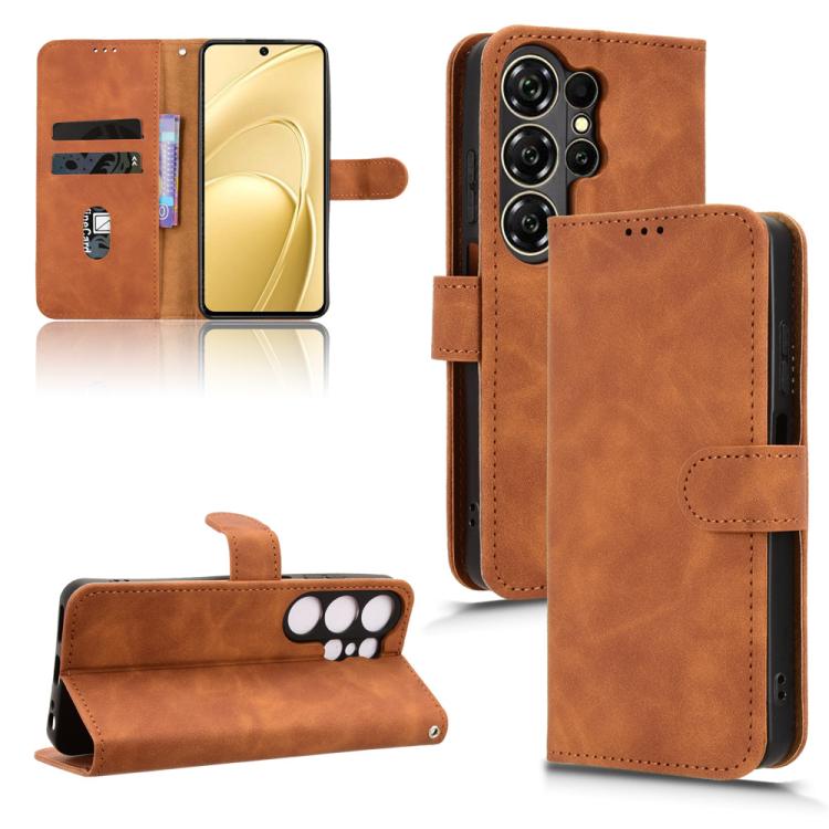 Skin Feel Magnetic Flip Leather Phone Case, For Oukitel C66, For Oukitel C26, For Oukitel C59 Pro, For Oukitel C60 Pro / C60, For Oukitel C58, For Oukitel C57 Pro, For Oukitel C33