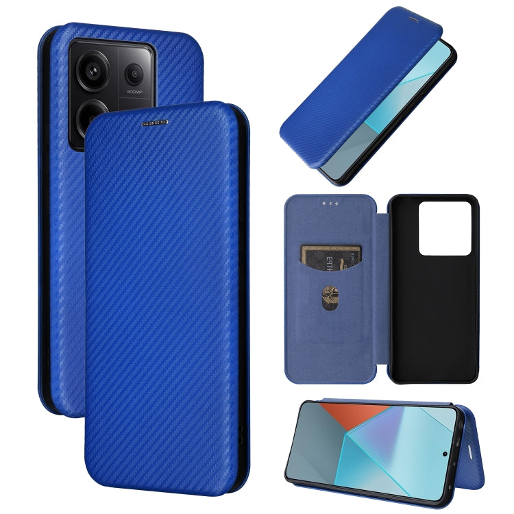 Carbon Fiber Texture Flip Leather Phone Case, For Xiaomi Redmi Note 13 Pro / M6 Pro 4G, For Xiaomi Redmi A3 4G, For Xiaomi Redmi Note 13 4G, For Xiaomi Redmi 13C 5G / 4G, For Xiaomi Redmi K70E 5G, For Xiaomi 14 Pro, For Xiaomi 14, For Xiaomi Redmi 13C ...