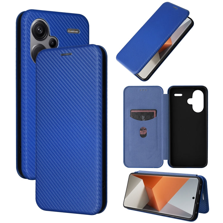 Carbon Fiber Texture Flip Leather Phone Case, For Xiaomi Redmi Note 13 Pro / M6 Pro 4G, For Xiaomi Redmi A3 4G, For Xiaomi Redmi Note 13 4G, For Xiaomi Redmi 13C 5G / 4G, For Xiaomi Redmi K70E 5G, For Xiaomi 14 Pro, For Xiaomi 14, For Xiaomi Redmi 13C ...