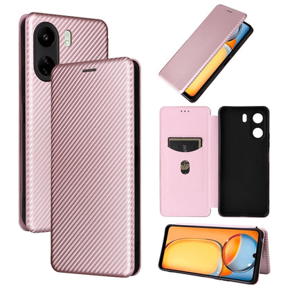 Carbon Fiber Texture Flip Leather Phone Case, For Xiaomi Redmi Note 13 Pro / M6 Pro 4G, For Xiaomi Redmi A3 4G, For Xiaomi Redmi Note 13 4G, For Xiaomi Redmi 13C 5G / 4G, For Xiaomi Redmi K70E 5G, For Xiaomi 14 Pro, For Xiaomi 14, For Xiaomi Redmi 13C ...