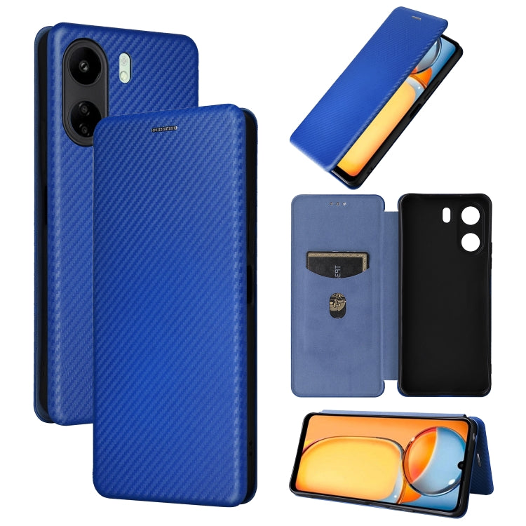 Carbon Fiber Texture Flip Leather Phone Case, For Xiaomi Redmi Note 13 Pro / M6 Pro 4G, For Xiaomi Redmi A3 4G, For Xiaomi Redmi Note 13 4G, For Xiaomi Redmi 13C 5G / 4G, For Xiaomi Redmi K70E 5G, For Xiaomi 14 Pro, For Xiaomi 14, For Xiaomi Redmi 13C ...
