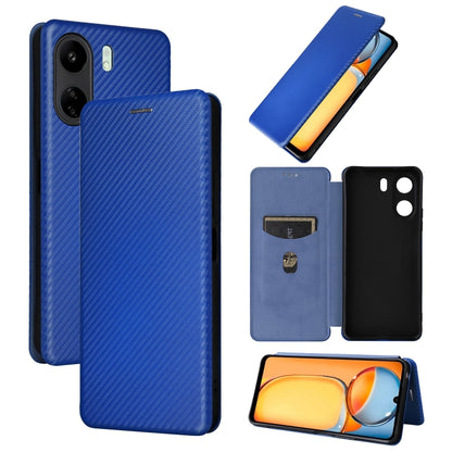 Carbon Fiber Texture Flip Leather Phone Case, For Xiaomi Redmi Note 13 Pro / M6 Pro 4G, For Xiaomi Redmi A3 4G, For Xiaomi Redmi Note 13 4G, For Xiaomi Redmi 13C 5G / 4G, For Xiaomi Redmi K70E 5G, For Xiaomi 14 Pro, For Xiaomi 14, For Xiaomi Redmi 13C ...