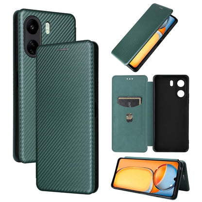 Carbon Fiber Texture Flip Leather Phone Case, For Xiaomi Redmi Note 13 Pro / M6 Pro 4G, For Xiaomi Redmi A3 4G, For Xiaomi Redmi Note 13 4G, For Xiaomi Redmi 13C 5G / 4G, For Xiaomi Redmi K70E 5G, For Xiaomi 14 Pro, For Xiaomi 14, For Xiaomi Redmi 13C ...