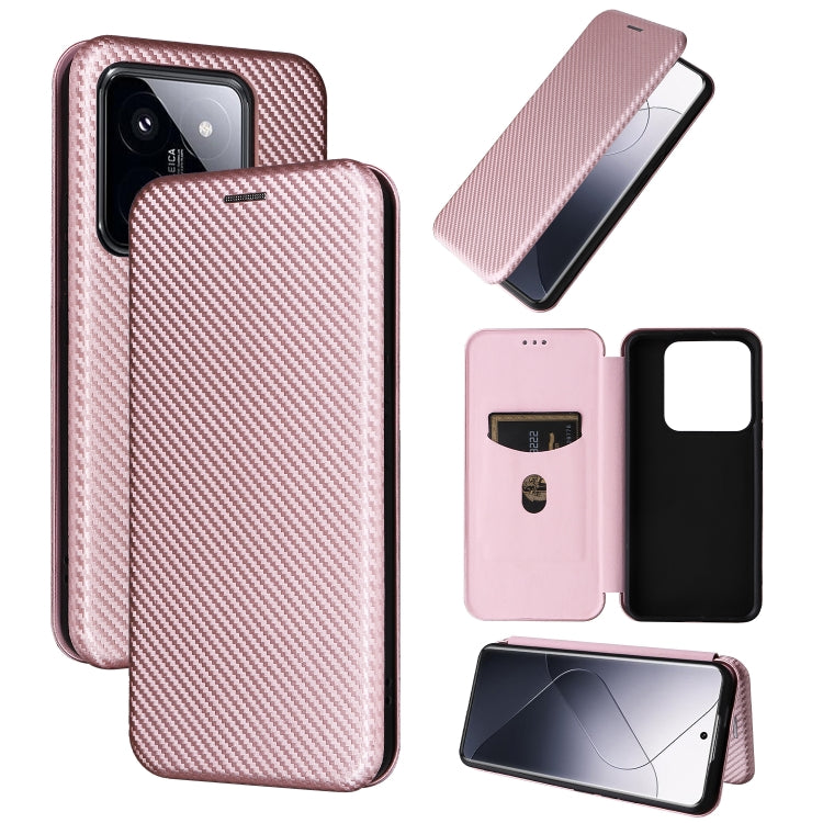 Carbon Fiber Texture Flip Leather Phone Case, For Xiaomi Redmi Note 13 Pro / M6 Pro 4G, For Xiaomi Redmi A3 4G, For Xiaomi Redmi Note 13 4G, For Xiaomi Redmi 13C 5G / 4G, For Xiaomi Redmi K70E 5G, For Xiaomi 14 Pro, For Xiaomi 14, For Xiaomi Redmi 13C ...