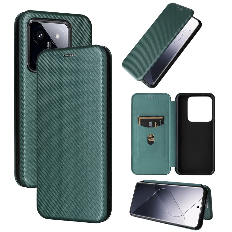 Carbon Fiber Texture Flip Leather Phone Case, For Xiaomi Redmi Note 13 Pro / M6 Pro 4G, For Xiaomi Redmi A3 4G, For Xiaomi Redmi Note 13 4G, For Xiaomi Redmi 13C 5G / 4G, For Xiaomi Redmi K70E 5G, For Xiaomi 14 Pro, For Xiaomi 14, For Xiaomi Redmi 13C ...