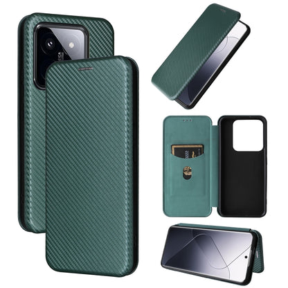 Carbon Fiber Texture Flip Leather Phone Case, For Xiaomi Redmi Note 13 Pro / M6 Pro 4G, For Xiaomi Redmi A3 4G, For Xiaomi Redmi Note 13 4G, For Xiaomi Redmi 13C 5G / 4G, For Xiaomi Redmi K70E 5G, For Xiaomi 14 Pro, For Xiaomi 14, For Xiaomi Redmi 13C ...