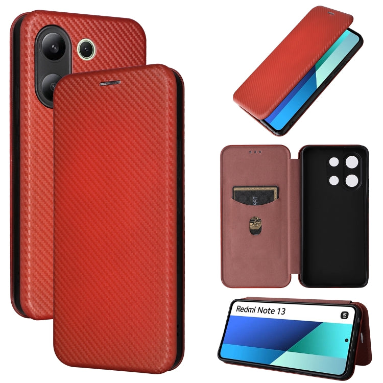 Carbon Fiber Texture Flip Leather Phone Case, For Xiaomi Redmi Note 13 Pro / M6 Pro 4G, For Xiaomi Redmi A3 4G, For Xiaomi Redmi Note 13 4G, For Xiaomi Redmi 13C 5G / 4G, For Xiaomi Redmi K70E 5G, For Xiaomi 14 Pro, For Xiaomi 14, For Xiaomi Redmi 13C ...