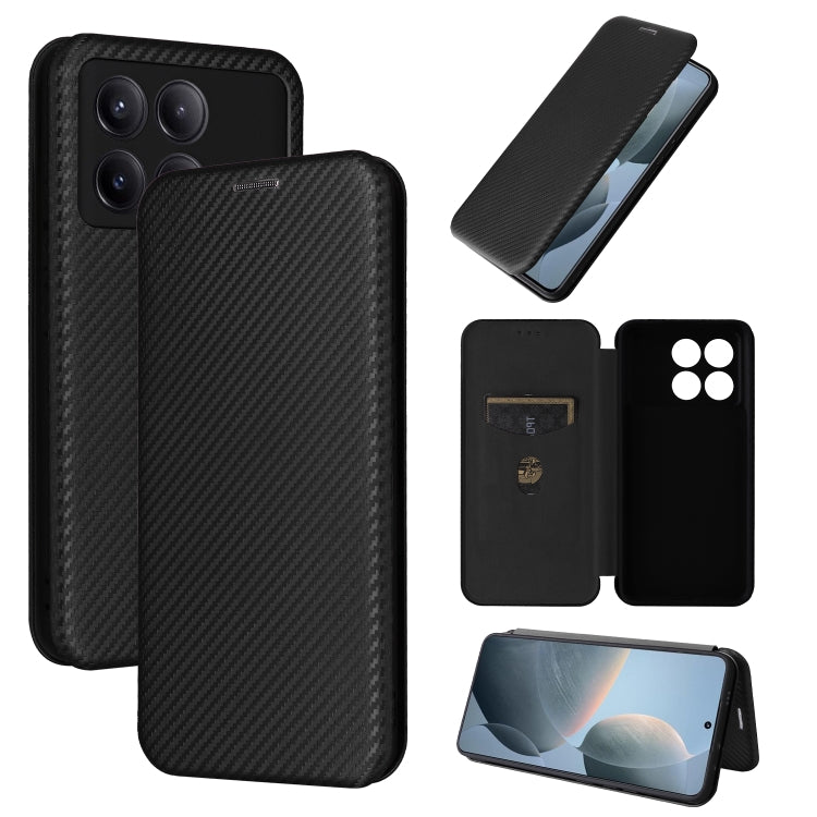 Carbon Fiber Texture Flip Leather Phone Case, For Xiaomi Redmi Note 13 Pro / M6 Pro 4G, For Xiaomi Redmi A3 4G, For Xiaomi Redmi Note 13 4G, For Xiaomi Redmi 13C 5G / 4G, For Xiaomi Redmi K70E 5G, For Xiaomi 14 Pro, For Xiaomi 14, For Xiaomi Redmi 13C ...