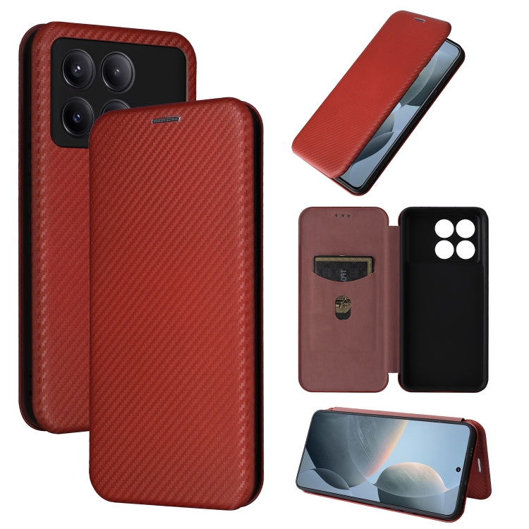 Carbon Fiber Texture Flip Leather Phone Case, For Xiaomi Redmi Note 13 Pro / M6 Pro 4G, For Xiaomi Redmi A3 4G, For Xiaomi Redmi Note 13 4G, For Xiaomi Redmi 13C 5G / 4G, For Xiaomi Redmi K70E 5G, For Xiaomi 14 Pro, For Xiaomi 14, For Xiaomi Redmi 13C ...