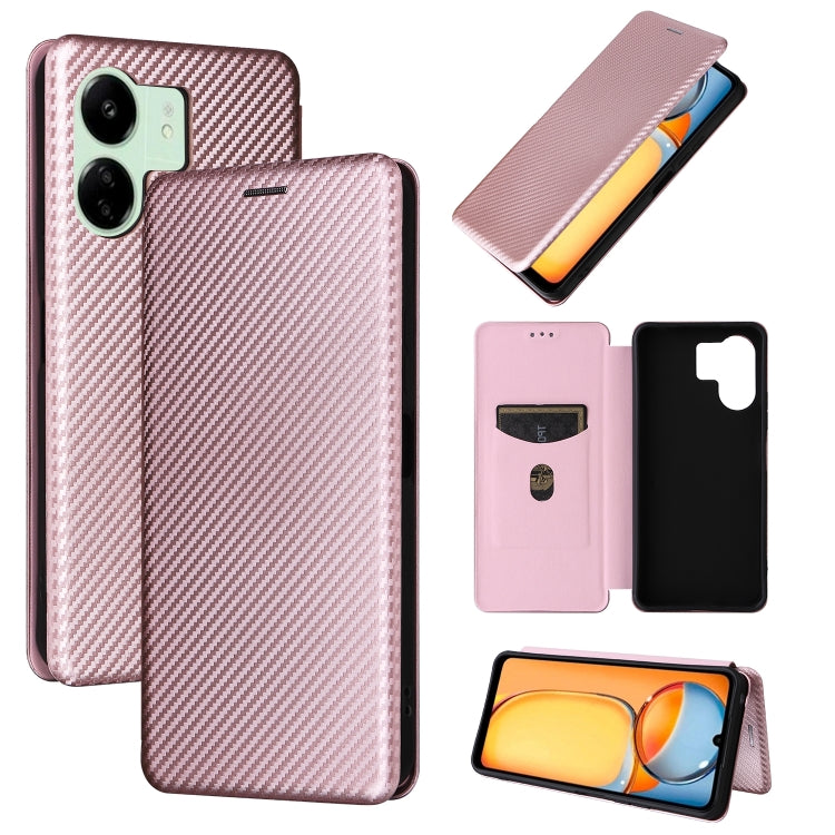 Carbon Fiber Texture Flip Leather Phone Case, For Xiaomi Redmi Note 13 Pro / M6 Pro 4G, For Xiaomi Redmi A3 4G, For Xiaomi Redmi Note 13 4G, For Xiaomi Redmi 13C 5G / 4G, For Xiaomi Redmi K70E 5G, For Xiaomi 14 Pro, For Xiaomi 14, For Xiaomi Redmi 13C ...