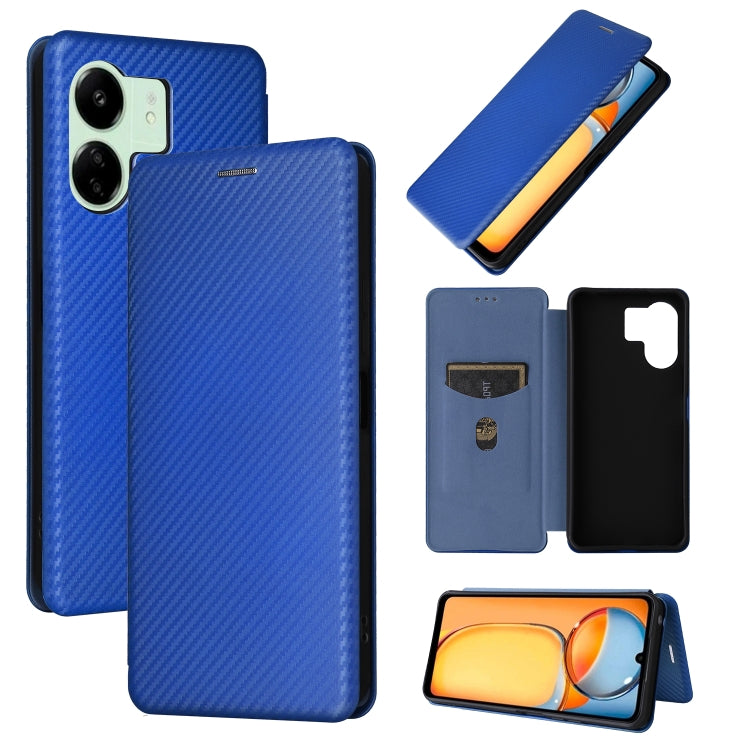 Carbon Fiber Texture Flip Leather Phone Case, For Xiaomi Redmi Note 13 Pro / M6 Pro 4G, For Xiaomi Redmi A3 4G, For Xiaomi Redmi Note 13 4G, For Xiaomi Redmi 13C 5G / 4G, For Xiaomi Redmi K70E 5G, For Xiaomi 14 Pro, For Xiaomi 14, For Xiaomi Redmi 13C ...