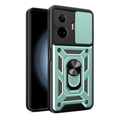 Sliding Camera Cover Design TPU+PC Phone Case, For Realme C65 4G, For Realme GT3 5G, For Realme C21Y / C25Y, For Realme C25 / C15, For Realme 5 Pro, For Realme 5